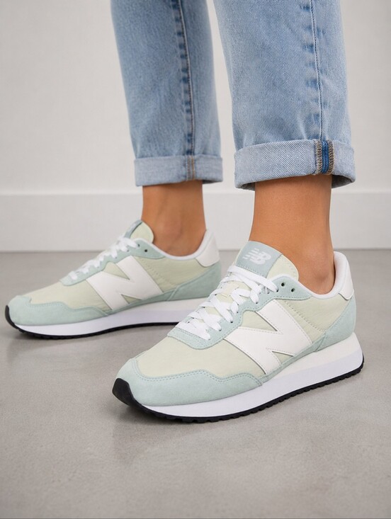 New Balance Shoes - New Balance 237 Seafoam Mint Green Retro Sneakers Women's Size 10 New In Box